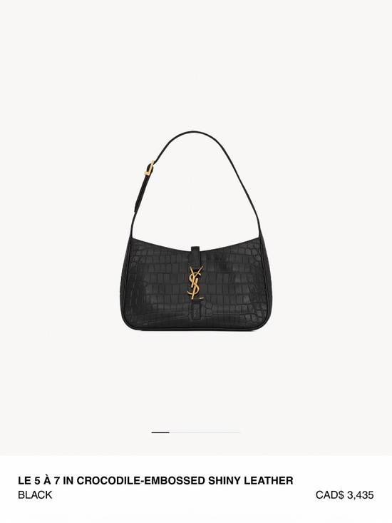 Yves Saint Laurent Handbags - Saint Laurent Le 5 À 7 Shoulder Bag